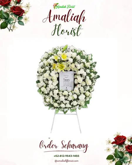 Krans Bunga Duka Cikandang